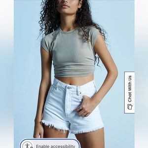 Pacsun High-rise Denim Festival Shorts